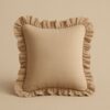 A square-shaped pillow cover