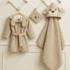 Baby Bathrope with Dog Hood