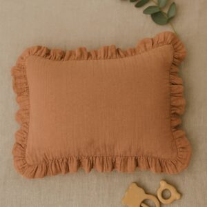 Baby Pillow with Ruffles