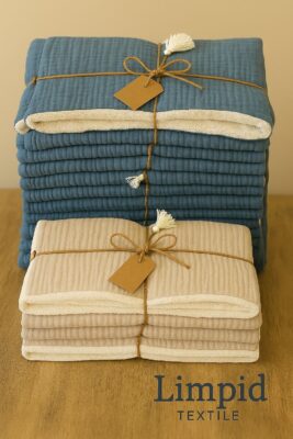 Muslin and Terry Baby Blanket