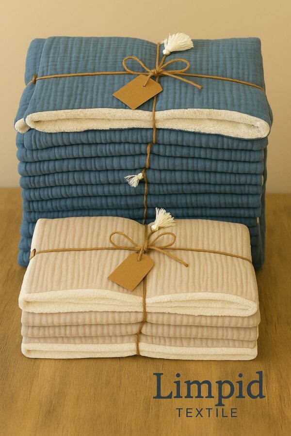 Muslin and Terry Baby Blanket