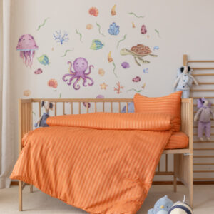 Baby Bedding Orange