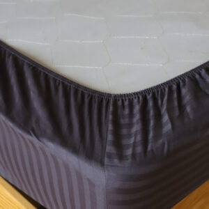 Alternative view of Satin Duvet Cover Black