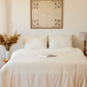 Satin Duvet Cover Cream