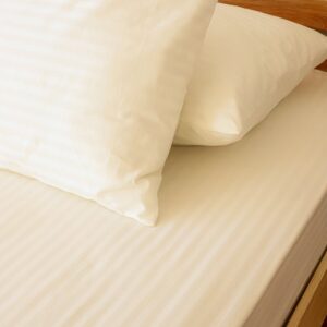 Alternative view of Satin Duvet Cover Cream