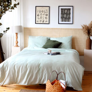 Satin Duvet Cover Mint