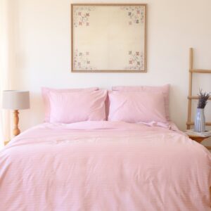 Satin Duvet Cover Pink