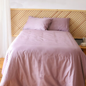 Satin Duvet Cover Plum