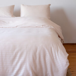 Alternative view of Satin Duvet Cover Stone