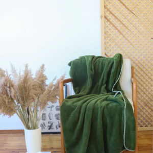 Alternative view of Tv Blanket Green