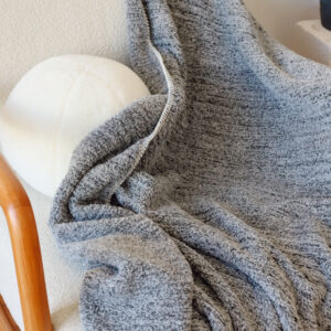 Alternative view of Tv Blanket Black and Gray