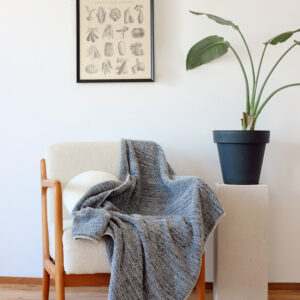 Tv Blanket Black and Gray