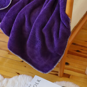 Alternative view of Tv Blanket Purple