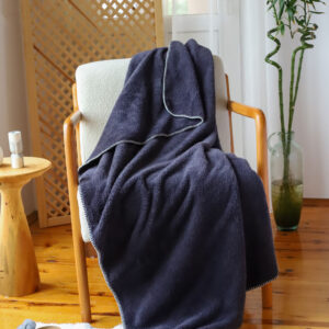 Tv Blanket Navy Blue